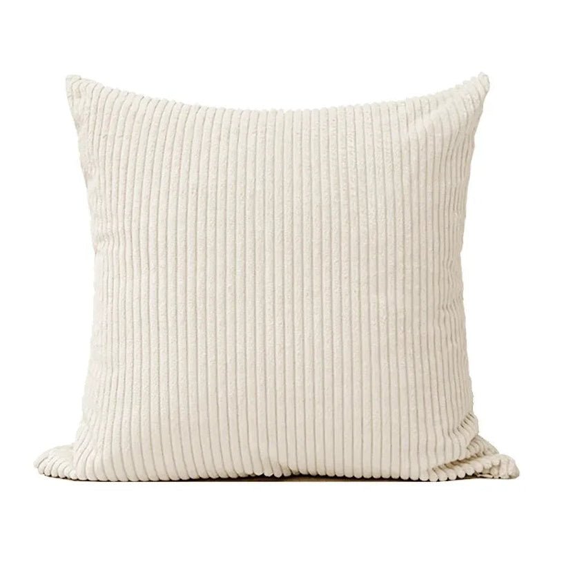 PLUSHCORD – Funda de cojín de pana suave de algodón