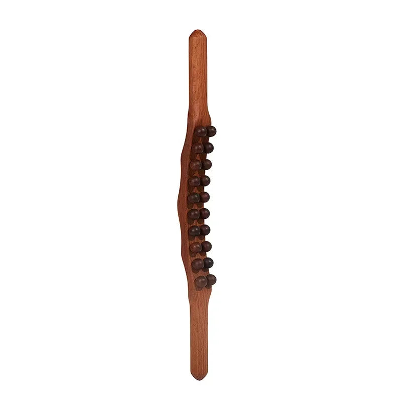 Therawood – Luxe Gua Sha Massagestok van Hout | Bevordert de Doorbloeding & Spierontspanning