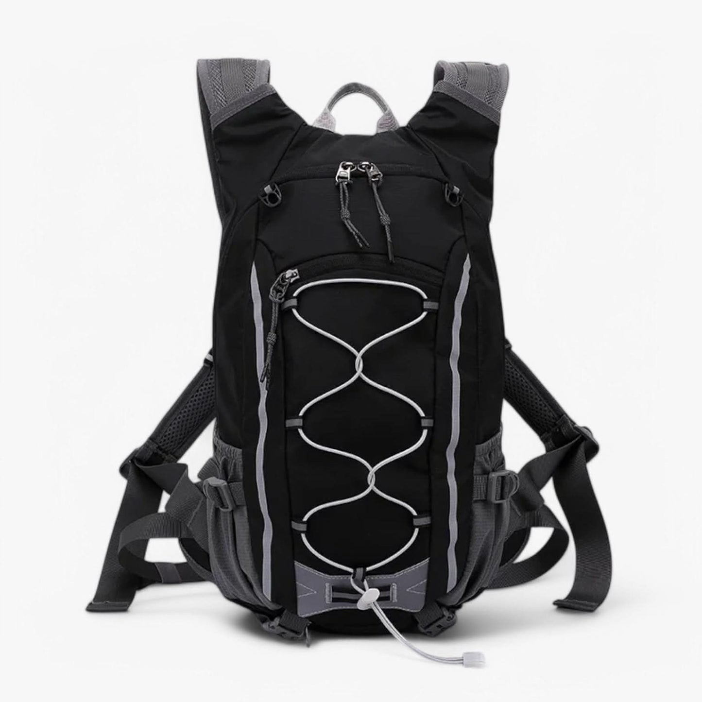 Leichter Rucksack Herren 20L für Wandern und Radfahren, Wasserresistentes Nylon, Verstellbare Schultergurte-3