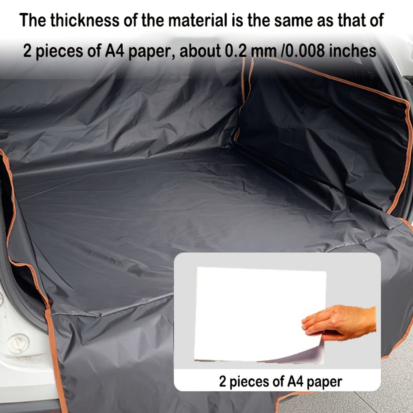 CARCOMPANION – Waterproof Seat Mat for Dogs & Car Protection