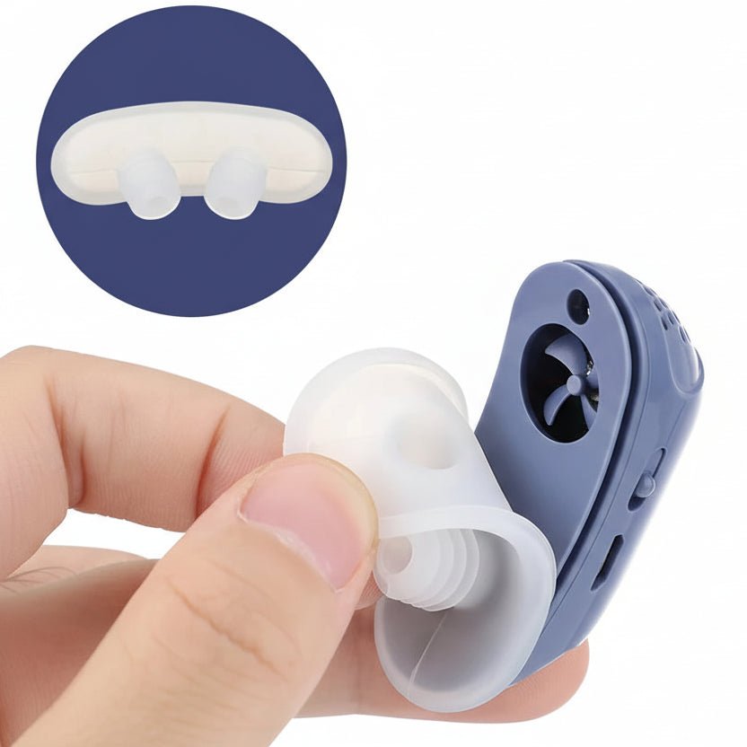 MICROBREATH – Dispositivo CPAP compacto contra el ronquido y la apnea del sueño