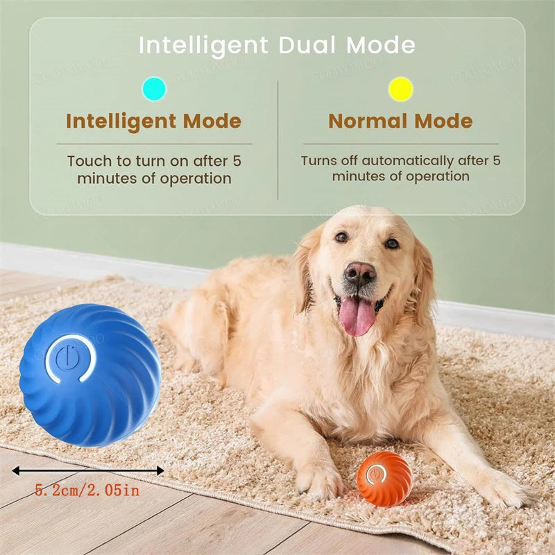 PlayPet Interactive Dog Ball - Rechargeable Bouncing Ball