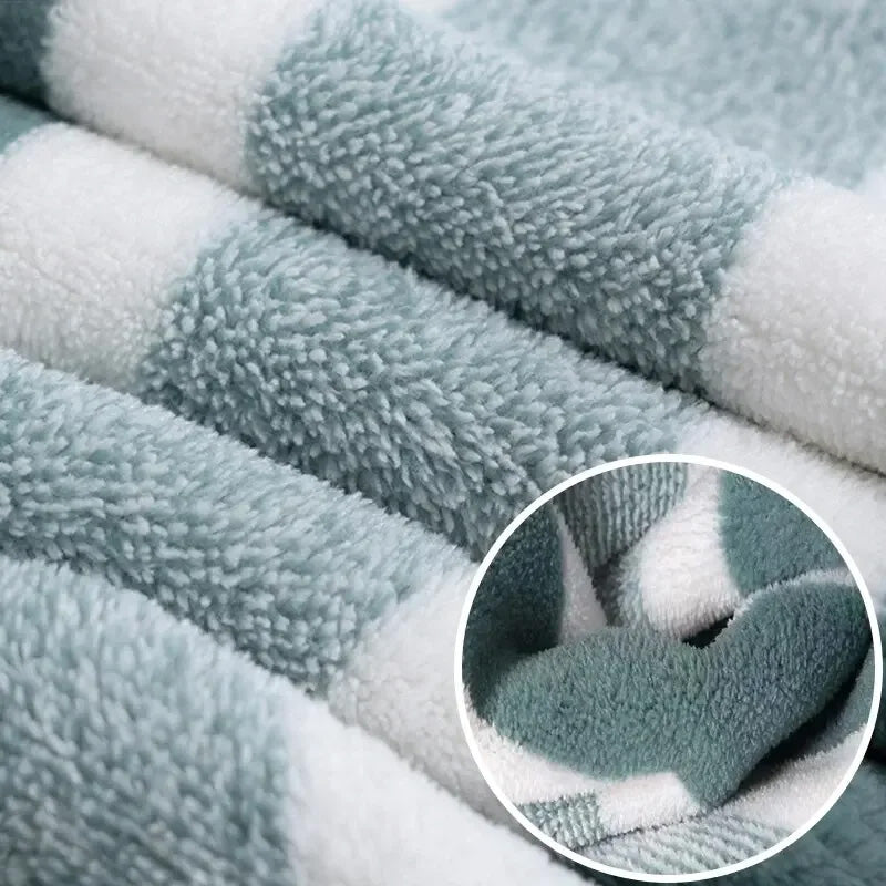Luxury coral bath towel set - Ultra soft & absorbent for ultimate comfort