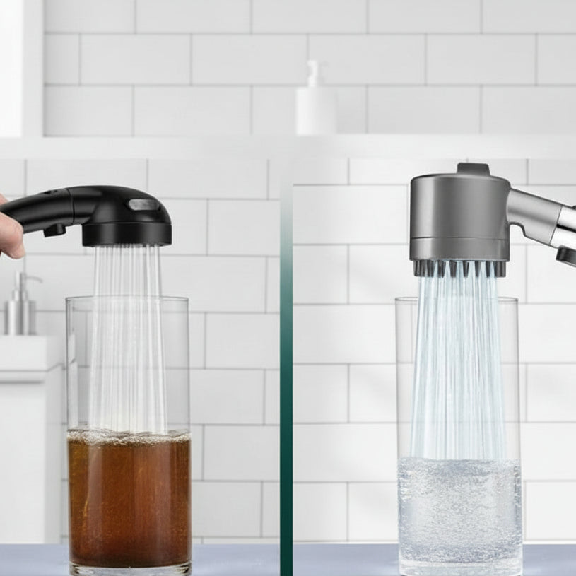 Wassersparender Duschkopf mit Hohem Druck-6