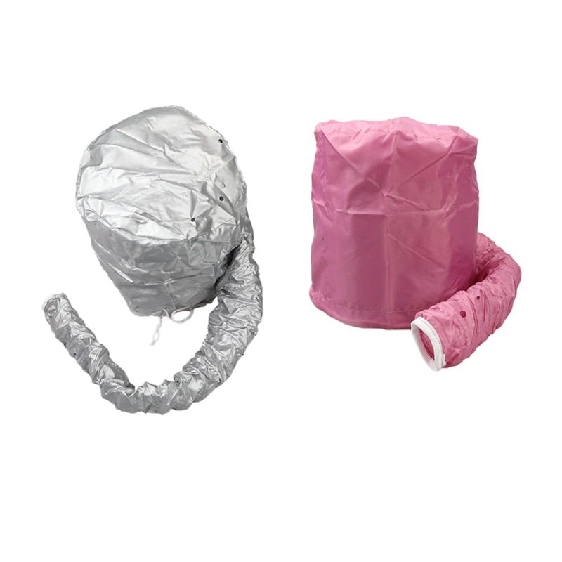 QuickDry - Set von 2 Haartrockner Kappen für Schnelles Trocknen & Schonende Pflege-1