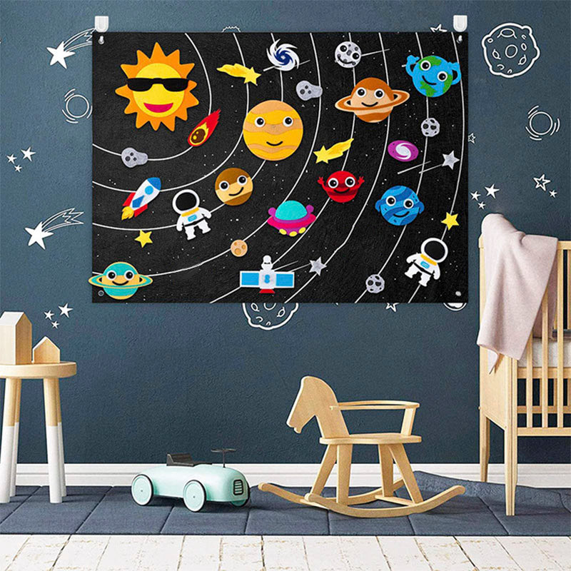 ImagiFelt Playboard – Juego táctil creativo para niños para fomentar la imaginación