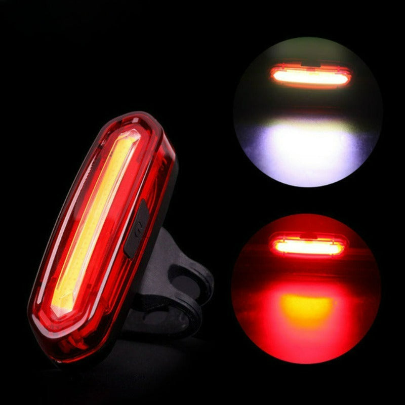 Lightup LED Fietslamp – Oplaadbaar veiligheidslicht met 240° gezichtsveld