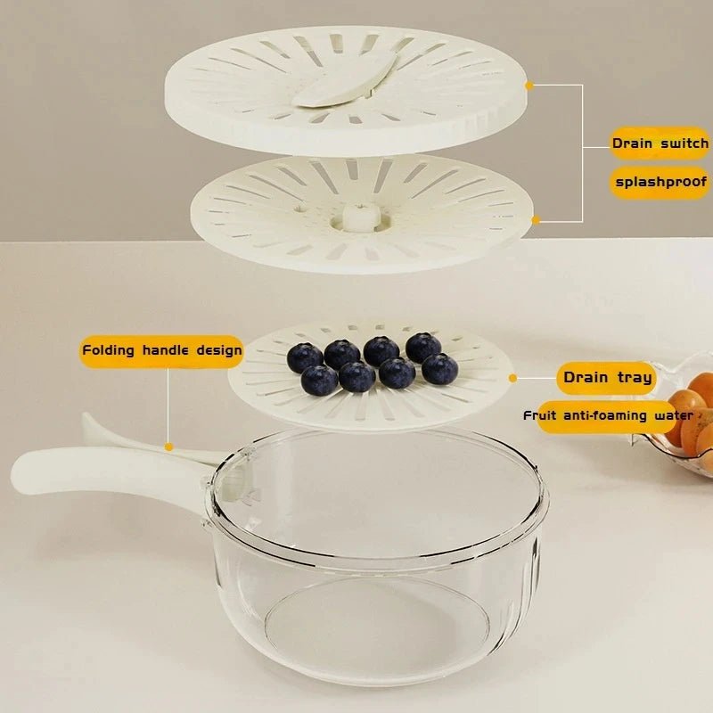VEGODRAIN - Multifunctional Colander for Vegetables & Berries