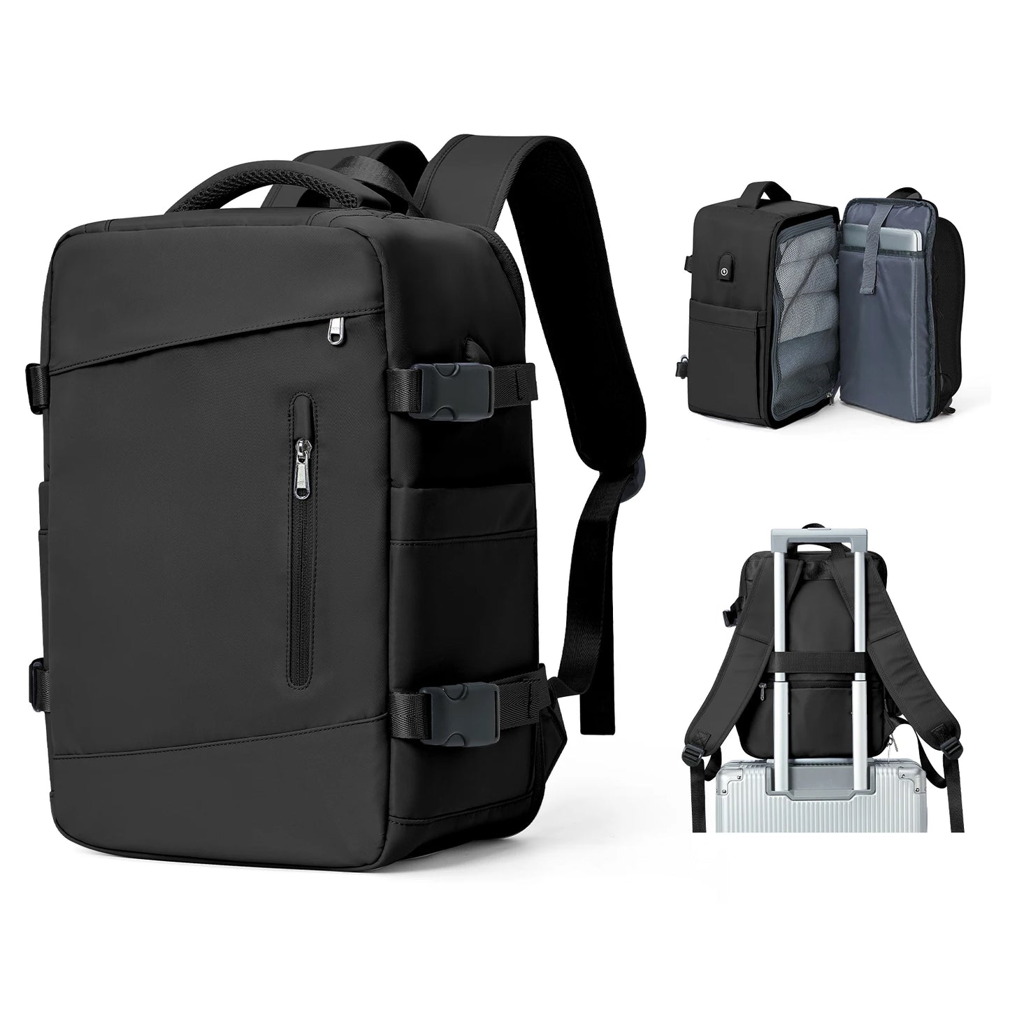 Variant image for Vielseitiger Damen Rucksack für Reisen – Modernes Design, Handgepäck geeignet, Leichtgewicht, Geräumig-1