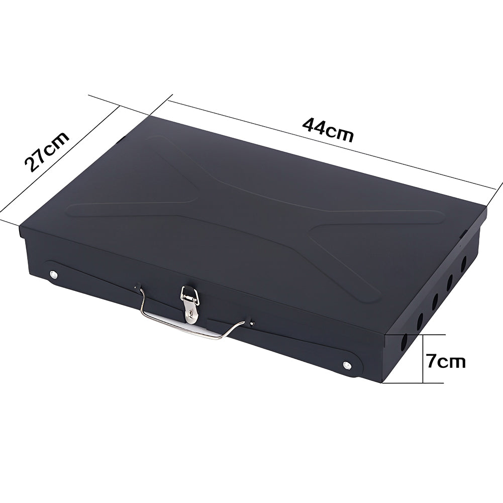 GrillMate Fold - Foldable steel garden barbecue for camping & garden