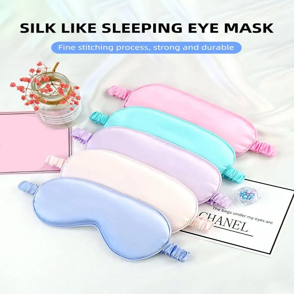 CALMEYES – Lightweight Silk-Look Sleep Mask for Relaxing Sleep