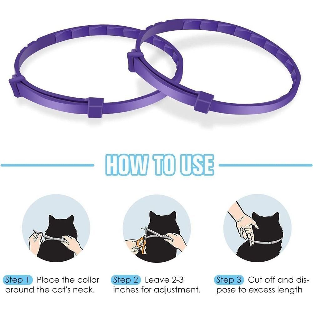 DEFENSCOLLAR – Flea & Tick Protection Collar for Dogs & Cats