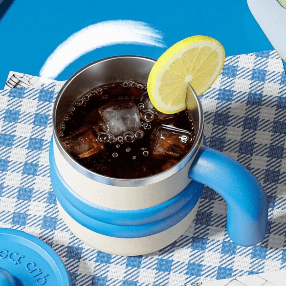 TRAVELOX – Insulated stainless steel coffee mug with a cute design