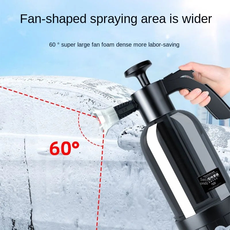 CleanPro 2L foam sprayer - hand pump for versatile cleaning tasks
