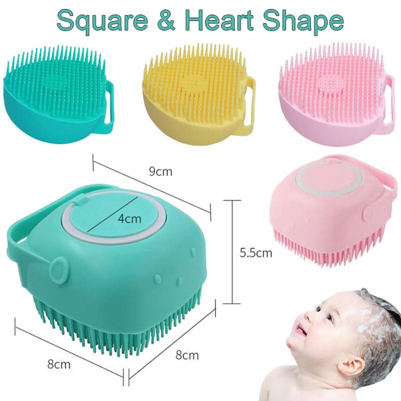 GROOMPAL – Guante de masaje suave de silicona para perros y gatos