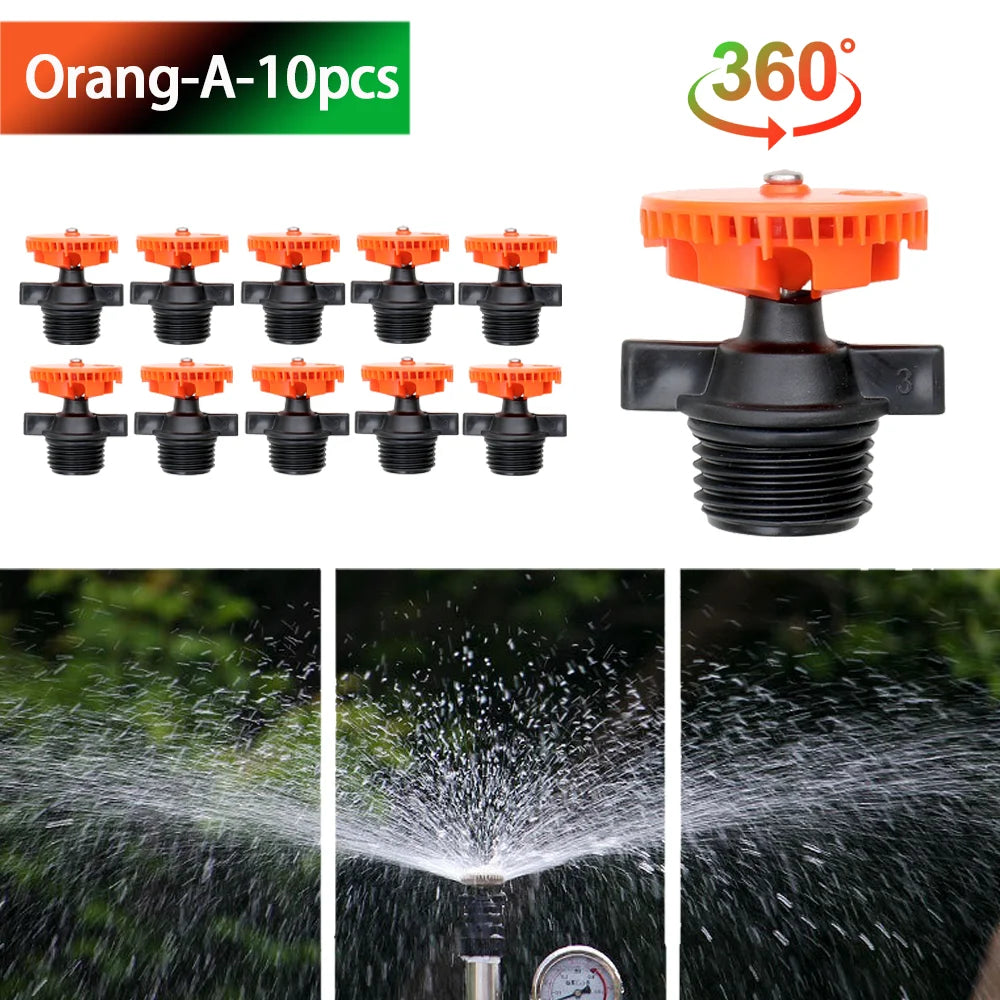 Variant image for Automatische 360 Grad Sprinklerköpfe für effiziente Gartenbewässerung – 10 Stück-1