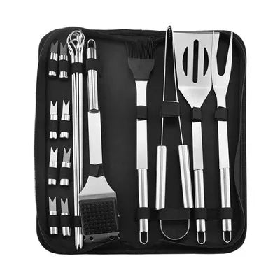 GrillMaster RVS Keukengerei Set – Premium Grillgereedschap voor Buitengebruik