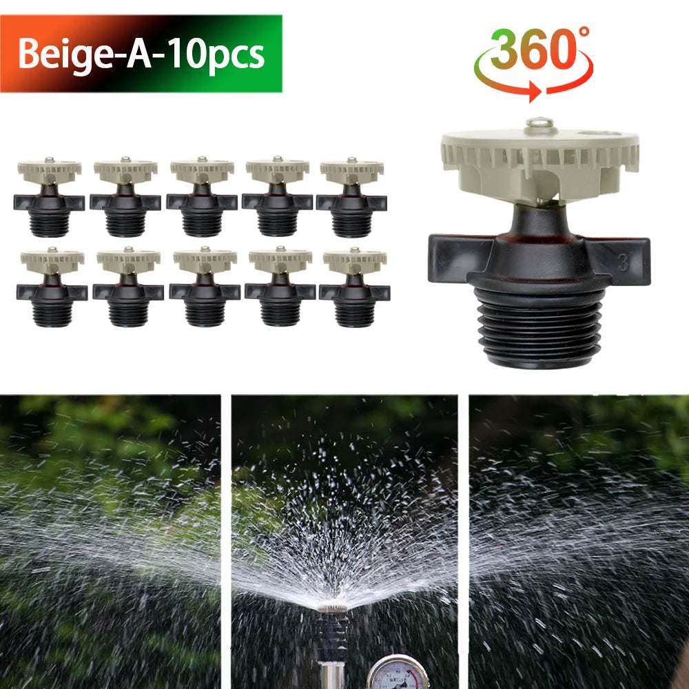 Variant image for Automatische 360 Grad Sprinklerköpfe für effiziente Gartenbewässerung – 10 Stück-2