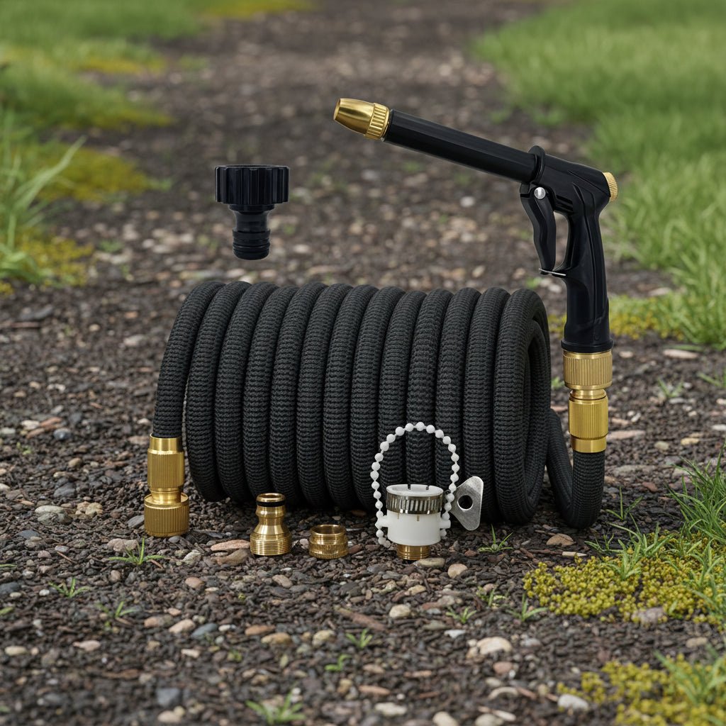 WATERWING – Flexible High-Pressure Garden Hose with Spray Gun