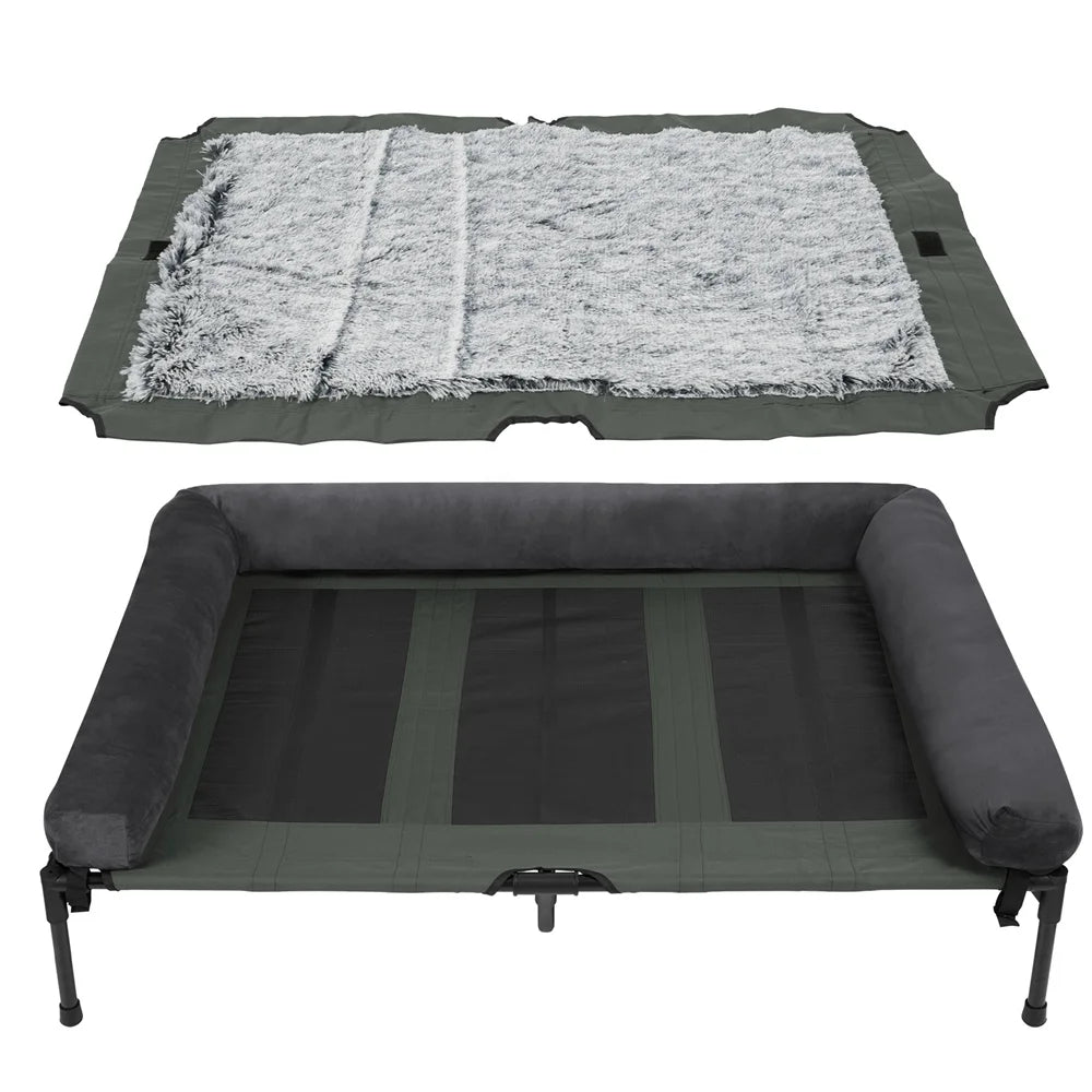 DOGHAVEN – Elevated Dog Bed for Garden & Outdoor