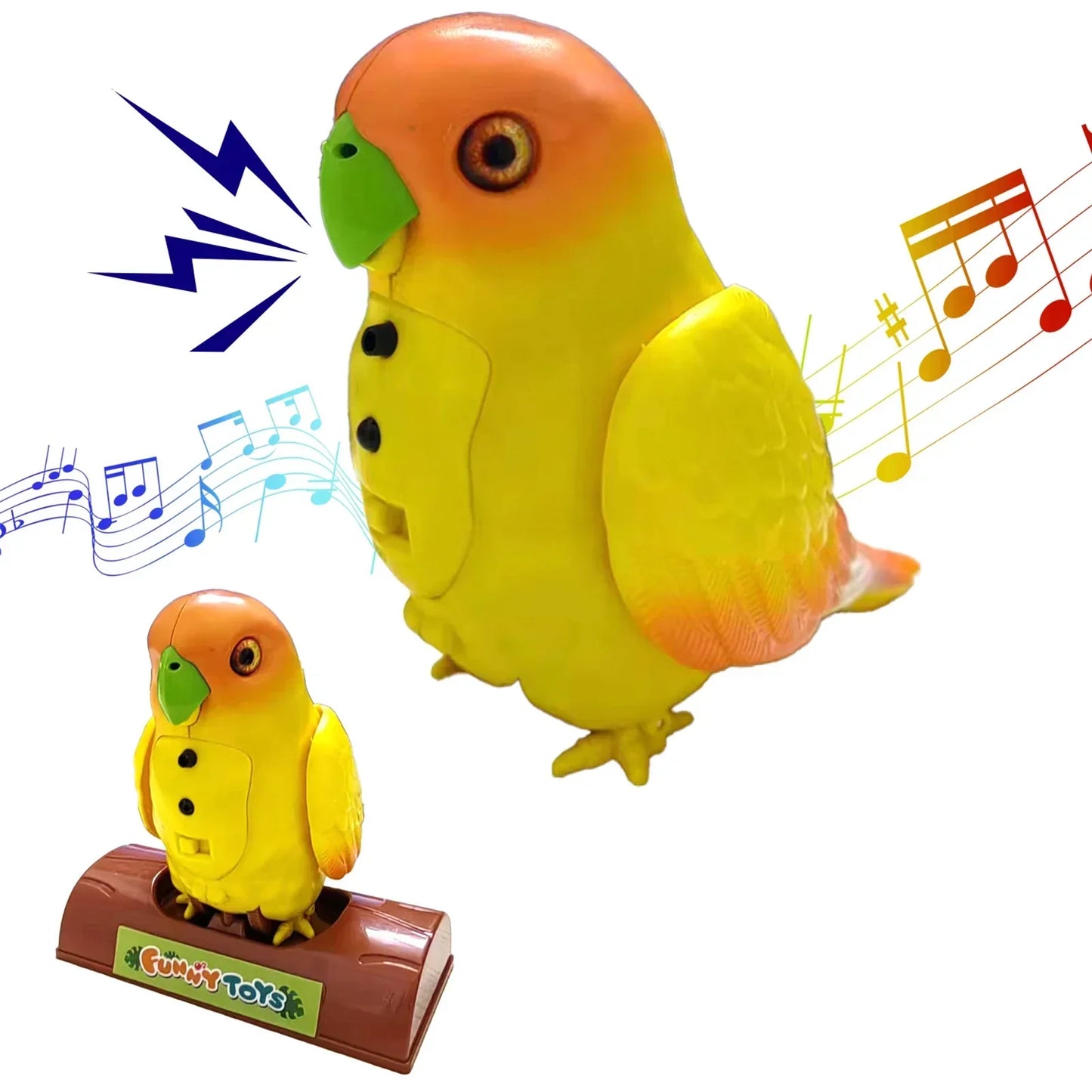 TalkyBird – Loro parlante interactivo para niños y adultos