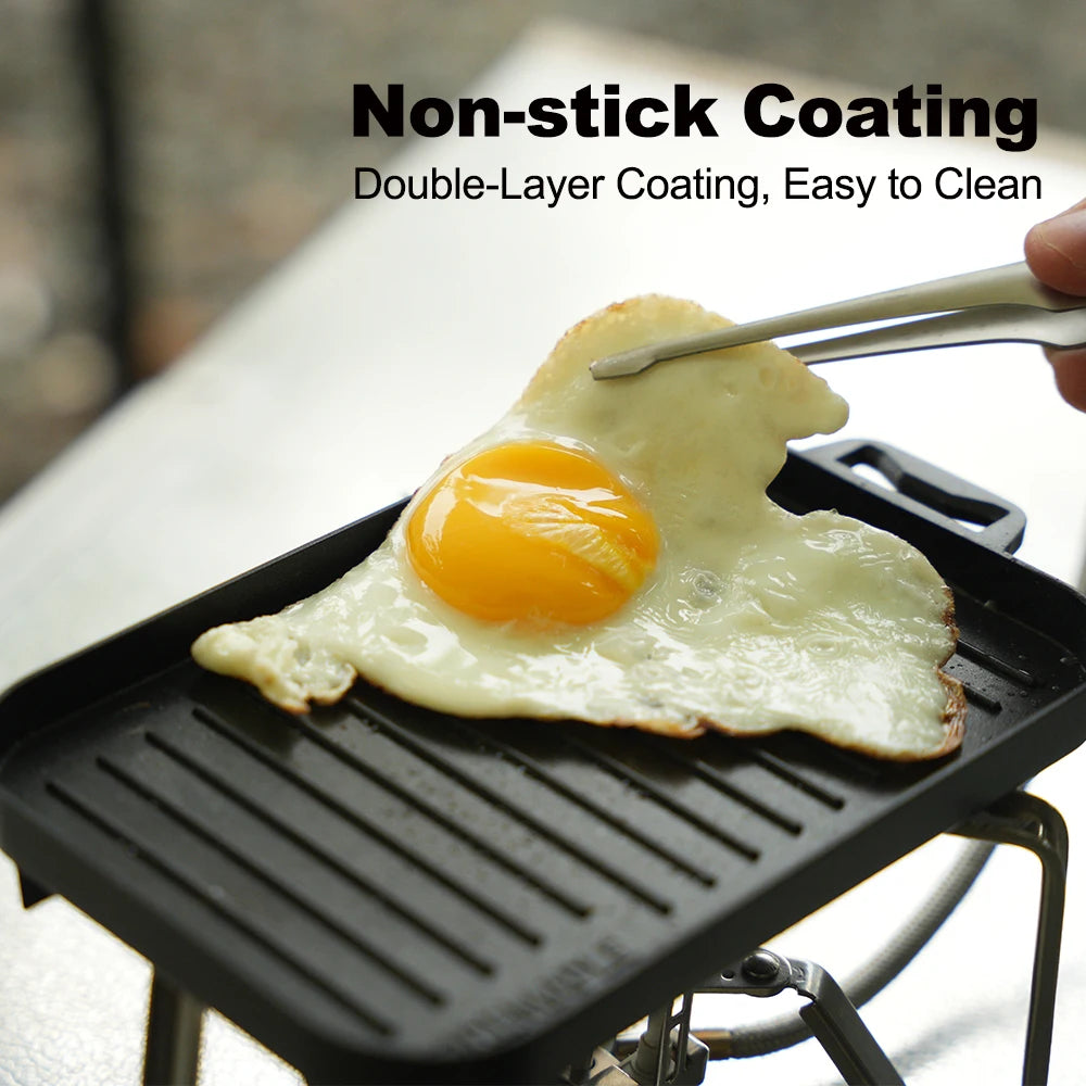 CampMaster mini grill plate set - Portable outdoor cookware