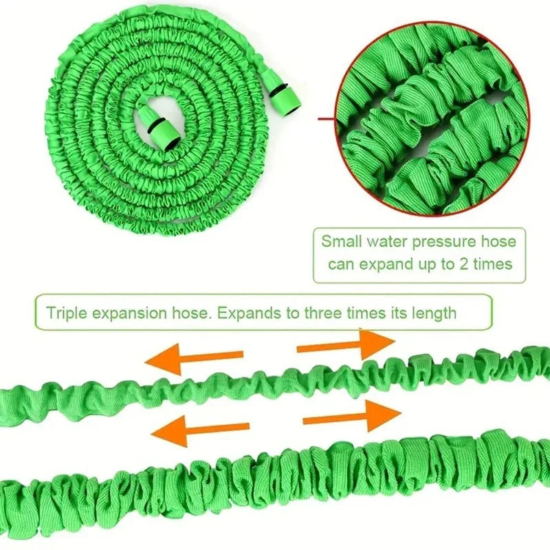 AquaFlex Expandable hose - High pressure garden & car wash hose