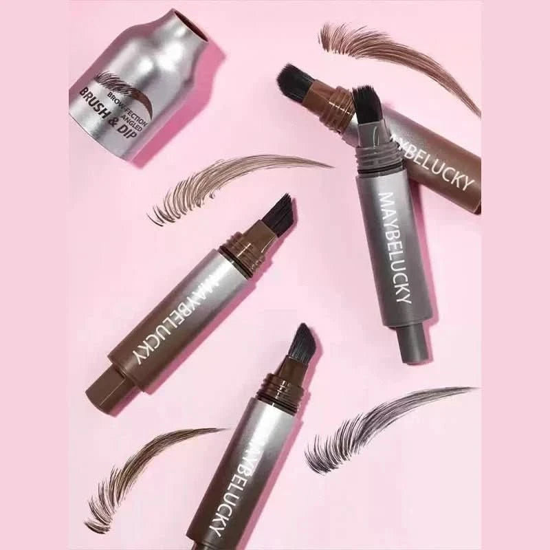 Augenbrauenstift Wasserfest - Browglam 3D-Formel für Natürliche Definition-4