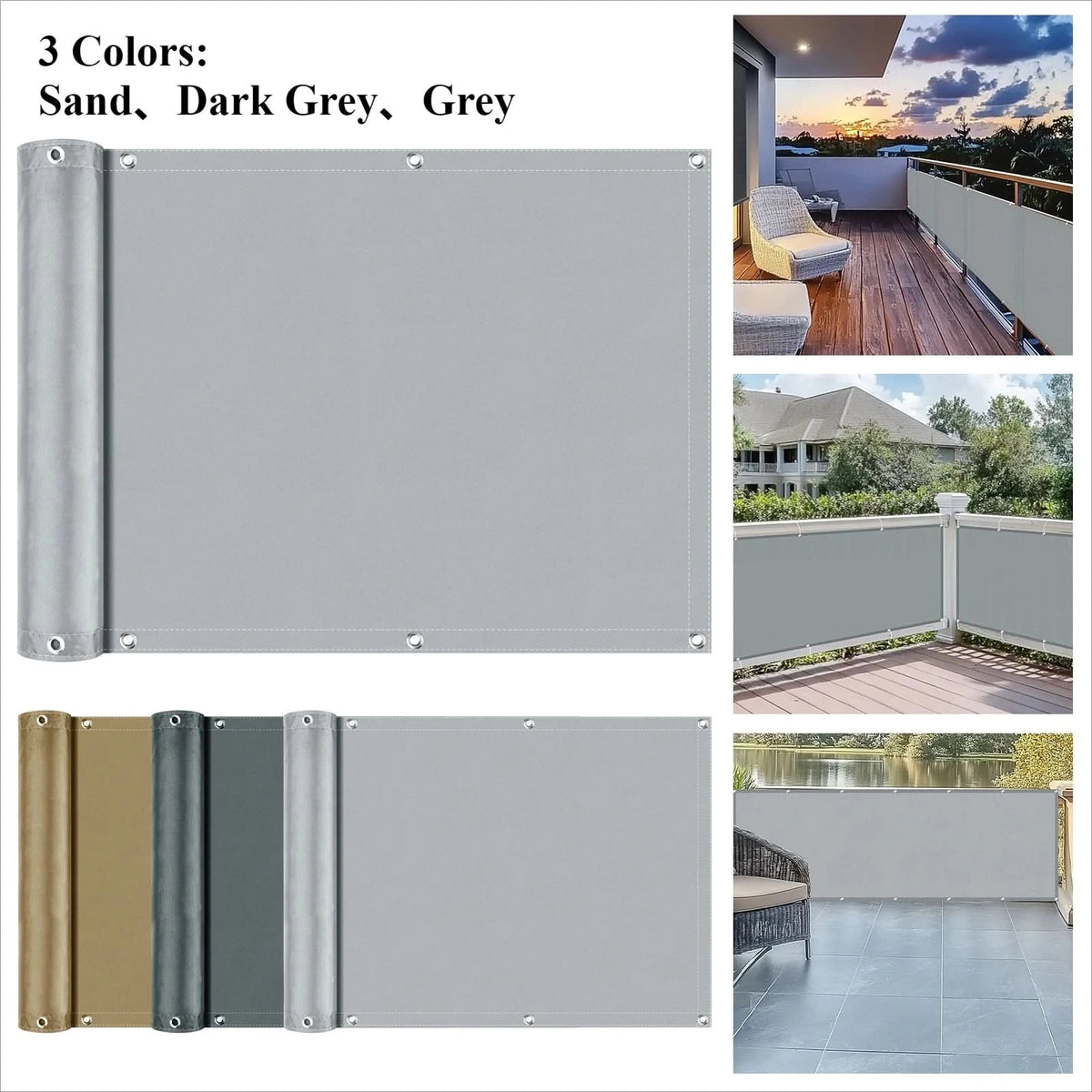GARDENGUARD – UV- and Water-Resistant Privacy Fence