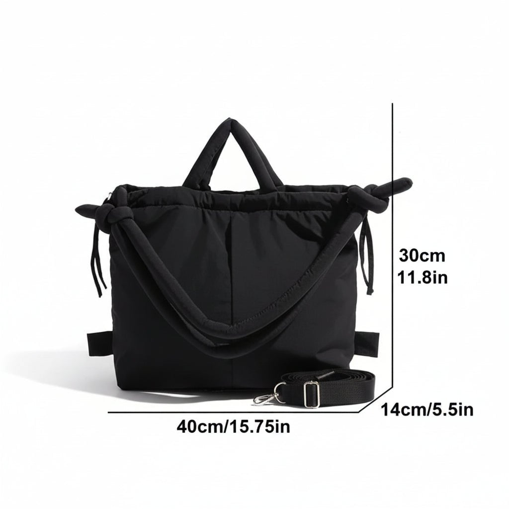 MODABAG – Fashionable Women's Shoulder Bag with Smart Storage and Puffer Design