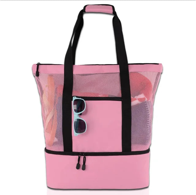 Variant image for Vielseitiger Picknick- und Strandbeutel – Wasserdichtes Design mit Hoher Kapazität und Transparentem Mesh-3