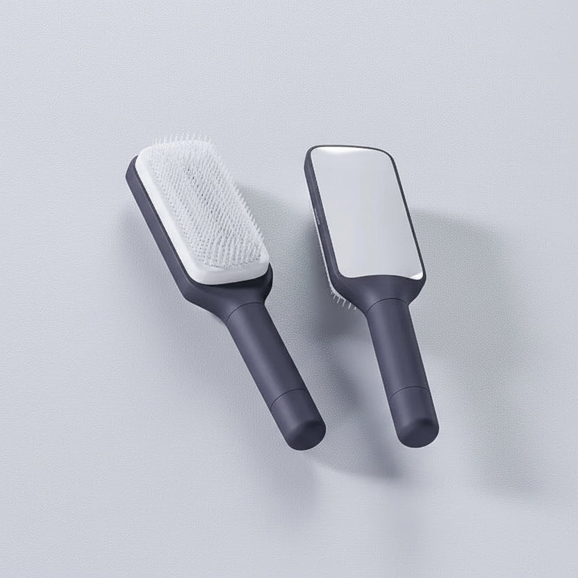 TANGLEFREE – Self-cleaning detangling brush with air cushion & massage