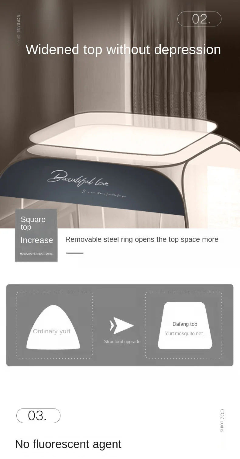 StarGuard Mosquito Net - mosquito protection without installation for indoors & outdoors