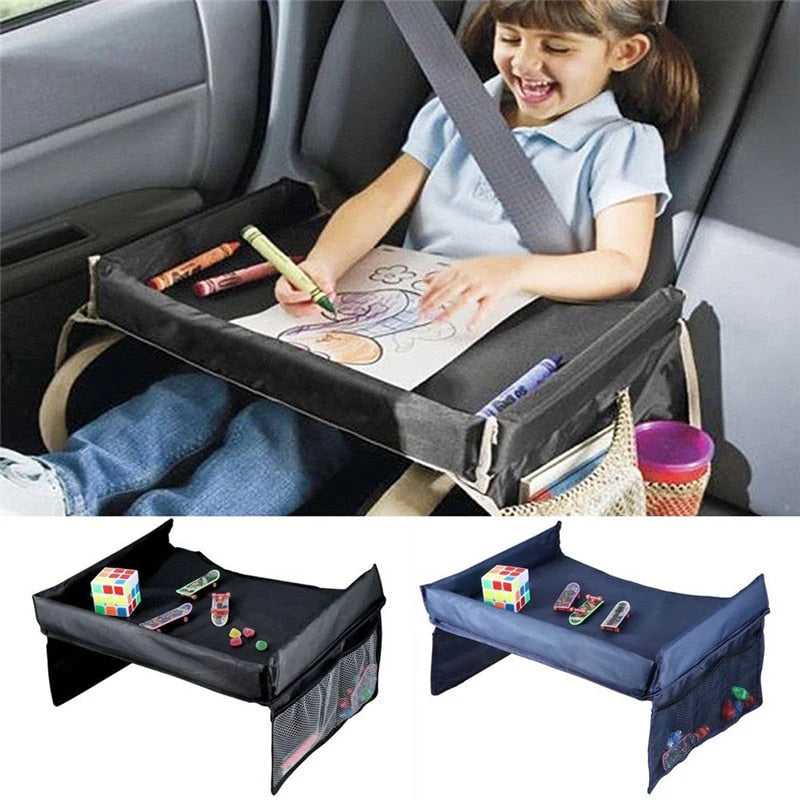 PlayPort – Bandeja de viaje para niños para snacks y juegos – ideal para llevar