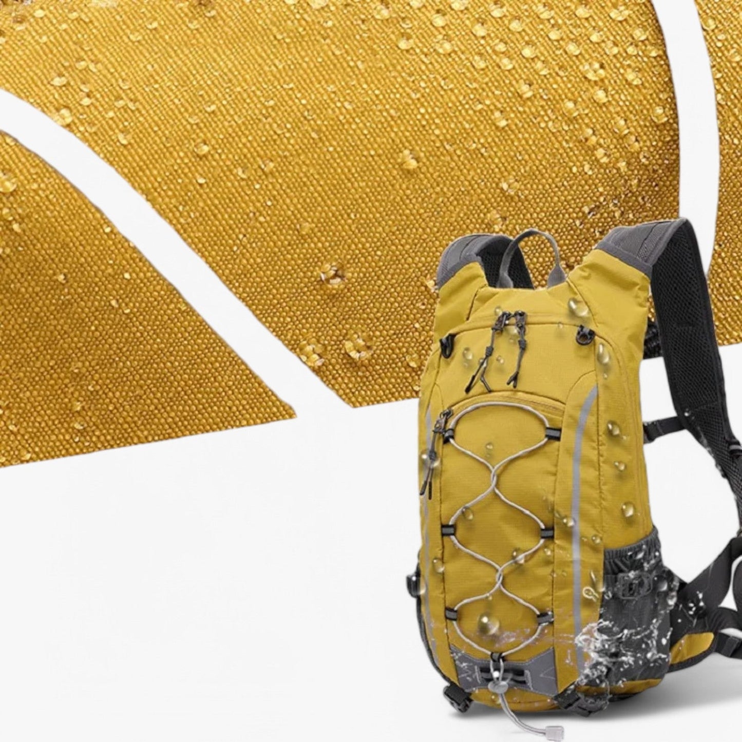 Leichter Rucksack Herren 20L für Wandern und Radfahren, Wasserresistentes Nylon, Verstellbare Schultergurte-5