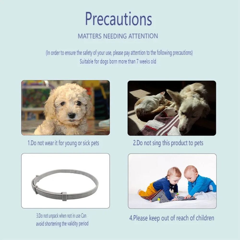 DEFENSCOLLAR – Flea & Tick Protection Collar for Dogs & Cats