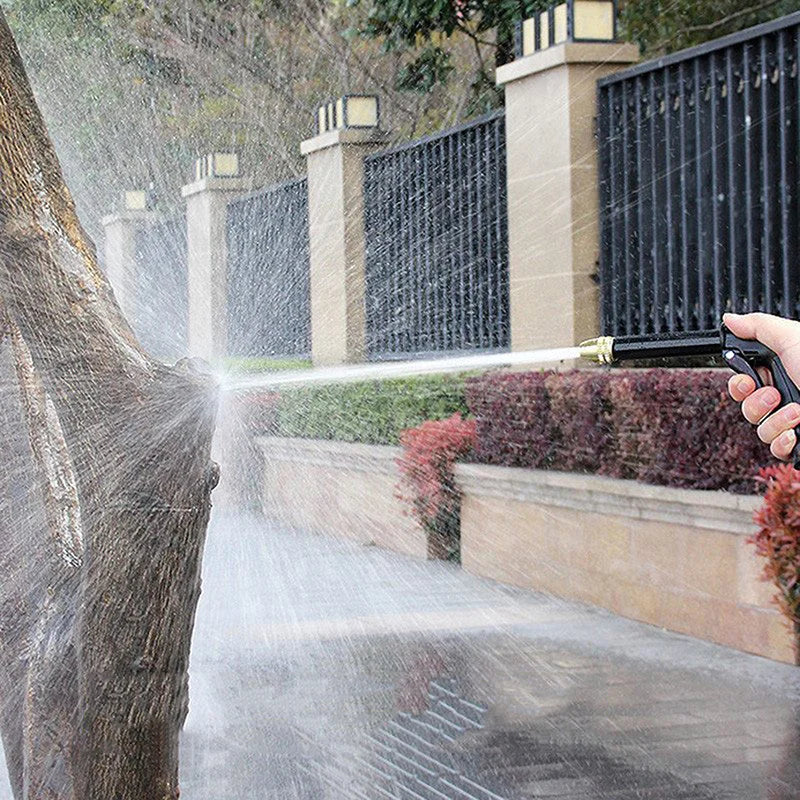 JetSpray pistola de agua a alta presión – robusta y versátil para jardín y cuidado del coche
