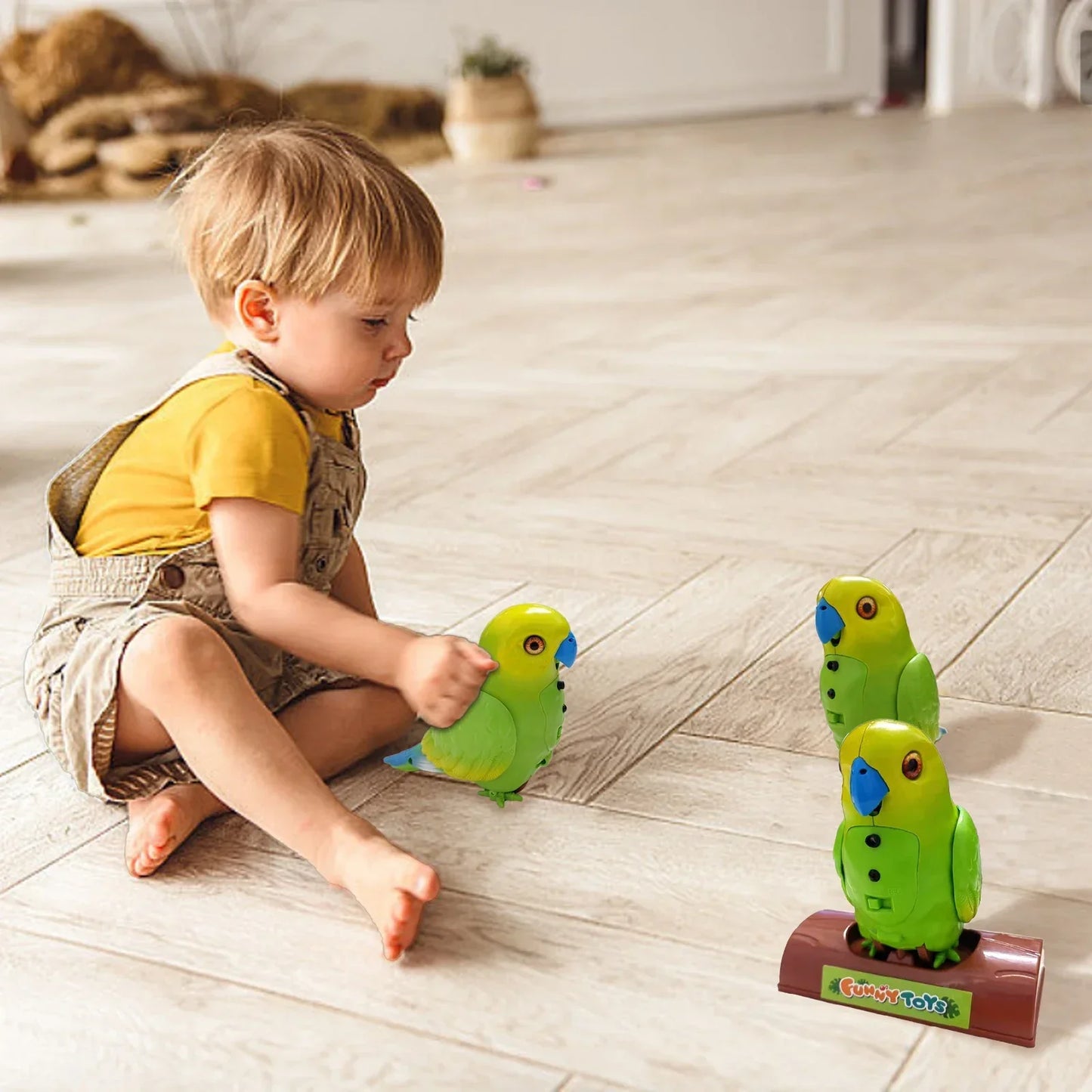 TalkyBird – Loro parlante interactivo para niños y adultos