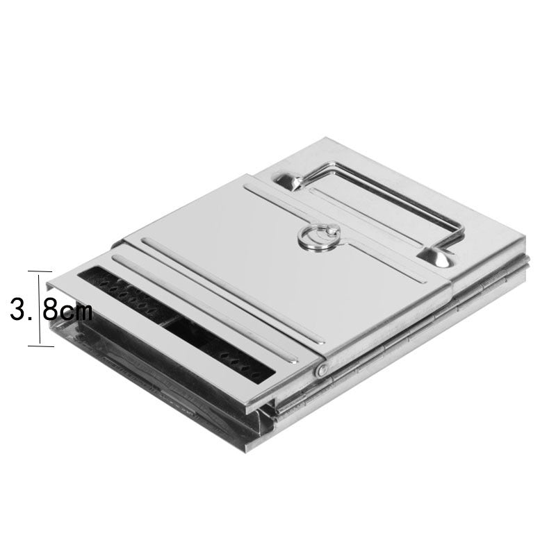 EcoCamp – Poêle à bois pliable en acier inoxydable pour l'extérieur