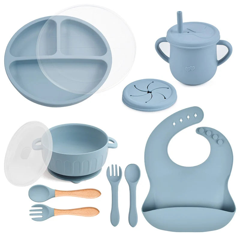 Babycare Set-10-Teil-BPA-freier Service für Kinder-6