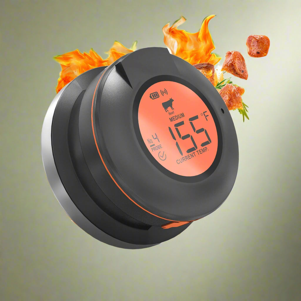 EcoTemp Pro - Cordless meat thermometer for BBQ & grill