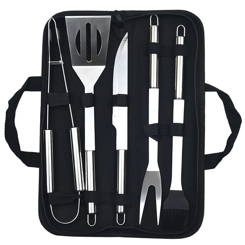 GrillMaster RVS Keukengerei Set – Premium Grillgereedschap voor Buitengebruik