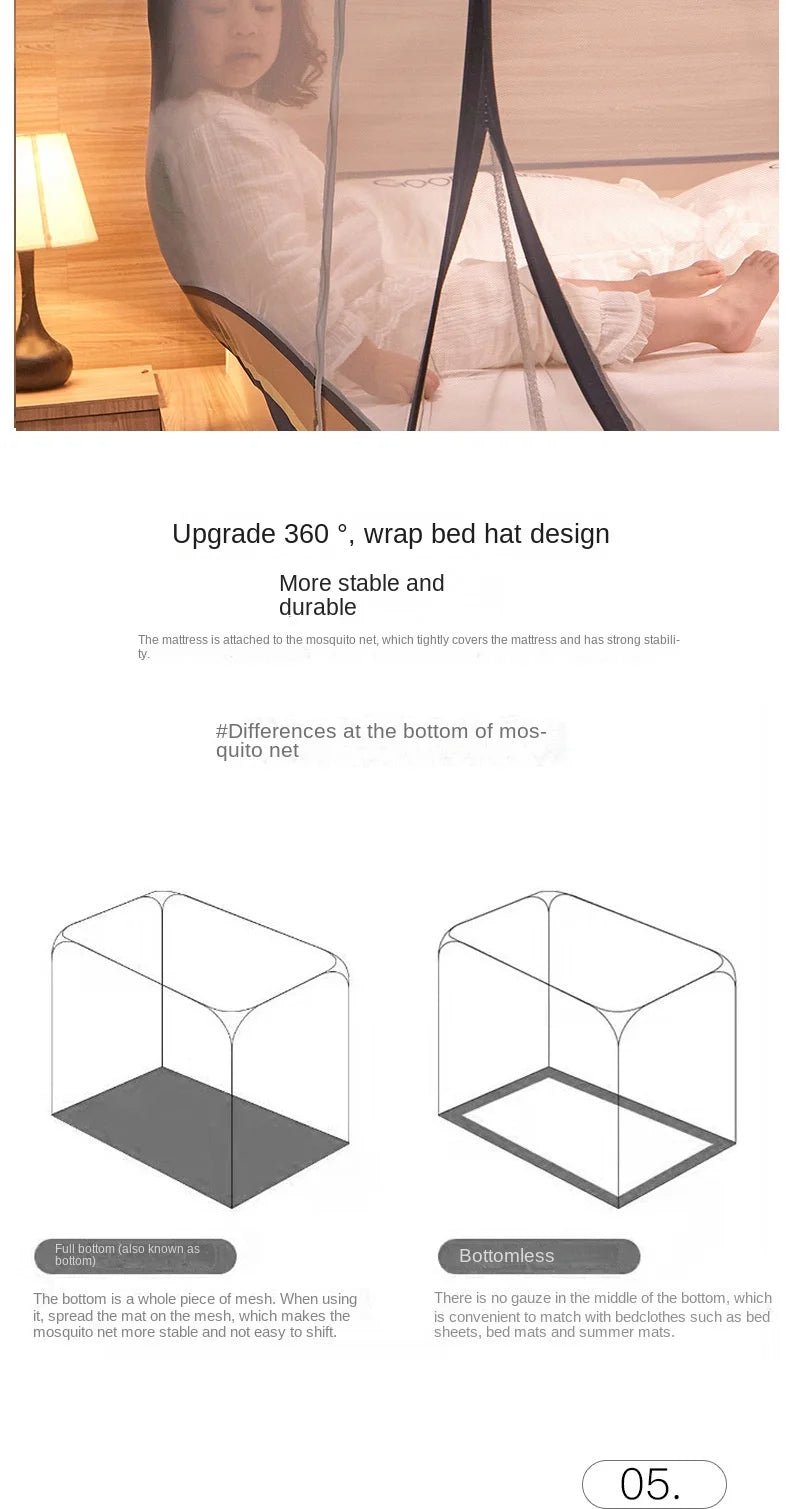 StarGuard Mosquito Net - mosquito protection without installation for indoors & outdoors