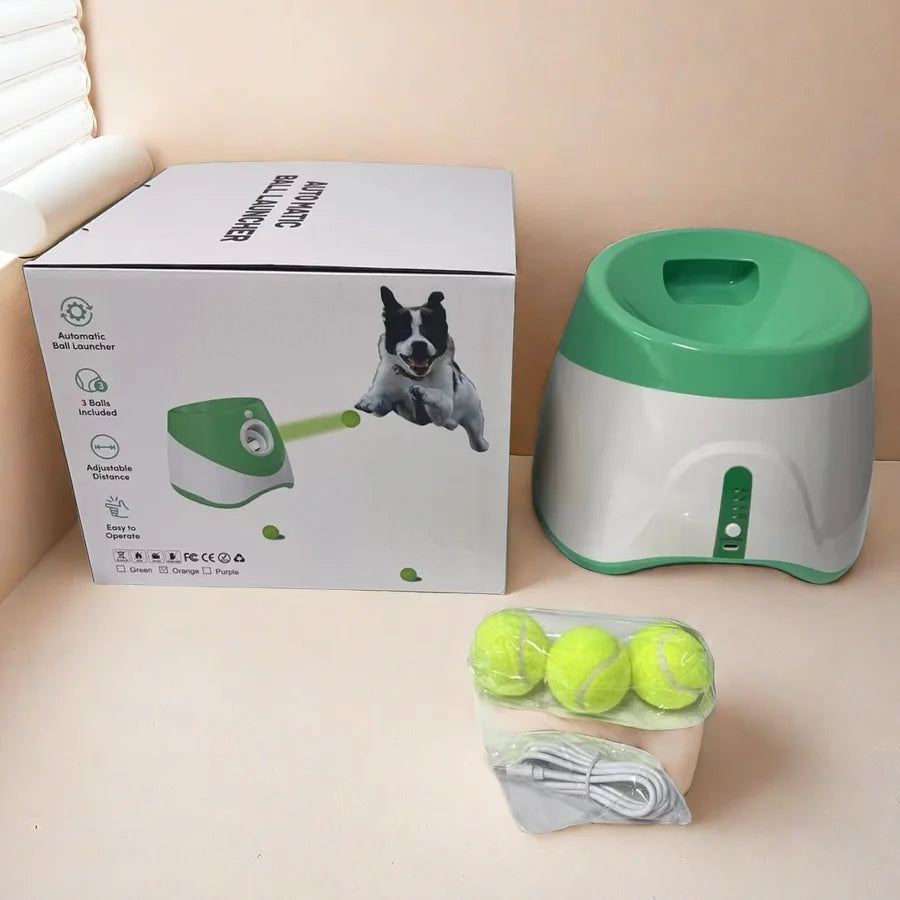 PlayFetch Automatic Ball Thrower - Rechargeable dog toy