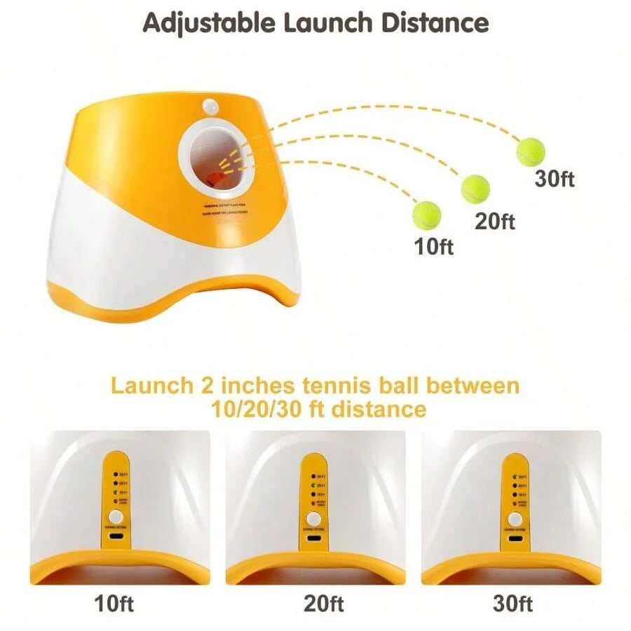 PlayFetch Automatic Ball Thrower - Rechargeable dog toy