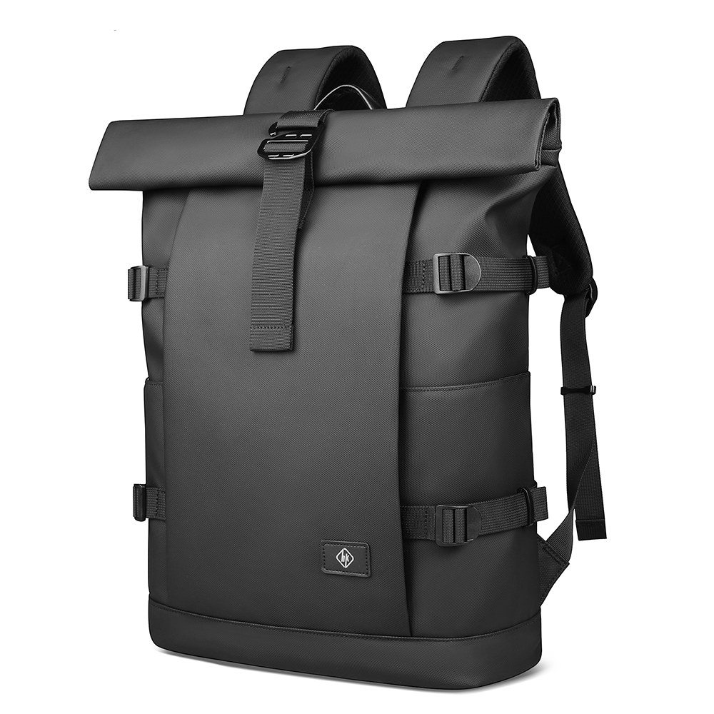ROLLTRAIL Rugzak – Uitbreidbare outdoor rugzak met groot volume & laptopvak