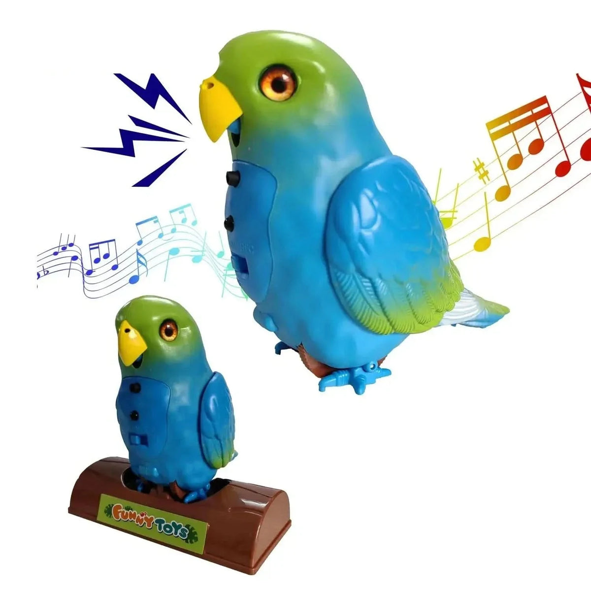 TalkyBird – Interactive Talking Parrot for Children & Adults