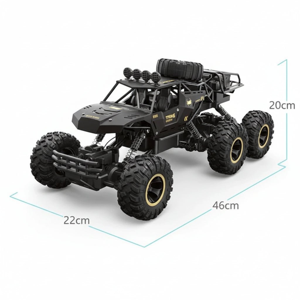 ROCKSTRIKER – Camion mostro radiocomandato 6WD per divertimento offroad potente