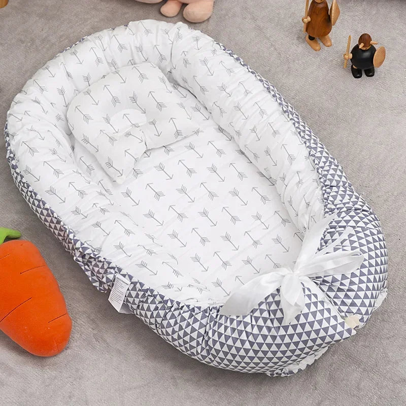 NapNest – Cuna plegable para bebé para un sueño seguro en casa y de viaje
