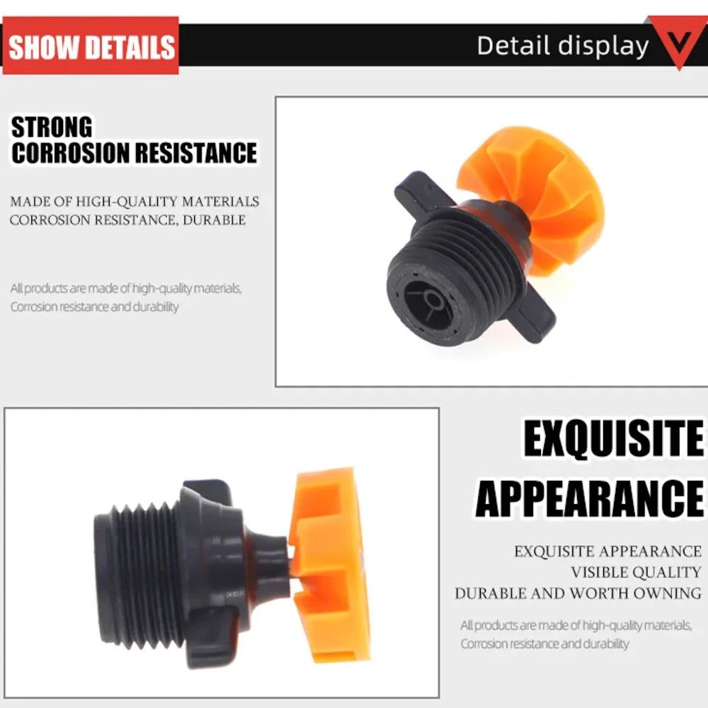 AquaSpin 360° sprinkler head - Rotatable & efficient for every garden